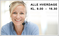 Vi er klar til at hjlpe dig med dine sprgsml!