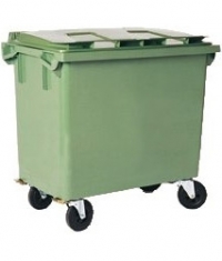 660 liter affaldscontainer med hjul